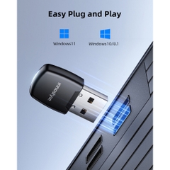 Bộ Thu Wifi Innostyle NexaLink USB-A to Wifi 6 Adapter AWF6 USB-A 2.0 Băng Tần 2.4Ghz Tốc Độ Tối Đa 287Mbps