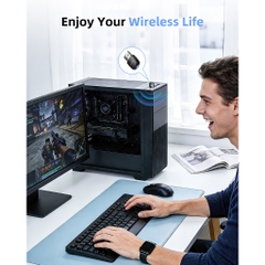 Bộ Thu Wifi Innostyle NexaLink USB-A to Wifi 6 Adapter AWF6 USB-A 2.0 Băng Tần 2.4Ghz Tốc Độ Tối Đa 287Mbps