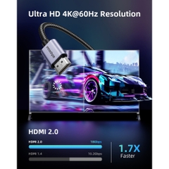 Cáp Innostyle NexaLink HDMI to HDMI Ultra HD 4K@60Hz Dài 2m HHC246