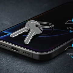 Kính Cường Lực Không Viền UNIQ OPTIX COVEX CLEAR Cho iPhone 18 Pro/ 18 Pro Max Trong Suốt Hoàn Toàn