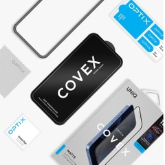 Kính Cường Lực Chống Bám Vân Tay UNIQ OPTIX COVEX MATTE Cho iPhone 18 Pro/ 18 Pro Max Thích Hợp Cho Game Thủ