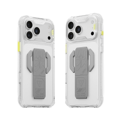 Ốp Lưng SKINARMA HELIO CE Cho iPhone 18 Pro/ 18 Pro Max/ 17 Pro/ 17 Pro Max Sạc Không Dây Mag-Charge Chân Đế Tích Hợp
