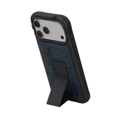 Ốp Lưng SKINARMA PHANTOM Cho iPhone 18 Pro/ 18 Pro Max/ 17 Pro/ 17 Pro Max Mặt Lưng Da PU Chân Đế Tích Hợp Kèm Móc Đeo