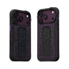 Ốp Lưng SKINARMA PHANTOM Cho iPhone 18 Pro/ 18 Pro Max/ 17 Pro/ 17 Pro Max Mặt Lưng Da PU Chân Đế Tích Hợp Kèm Móc Đeo