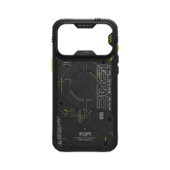 Ốp Lưng SKINARMA VIGOR XE Cho iPhone 18 Pro/ 18 Pro Max/ 17 Pro/ 17 Pro Max Họa Tiết Rằn Ri Kỹ Thuật Số Tặng Kèm Móc Đeo