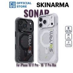 Ốp Lưng SKINARMA SONAR Cho iPhone 18 Pro/ 18 Pro Max/ 17 Pro/ 17 Pro Max Lưng Nhám Chống Dơ Khung Bảo Vệ Camera Nhôm