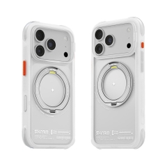 Ốp Lưng SKINARMA ATLAS Cho iPhone 18 Pro/ 18 Pro Max/ 17 Pro/ 17 Pro Max Tích Hợp Chân Đế Xoay Bằng Nhôm Chắc Chắn