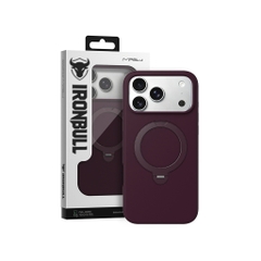 Ốp Lưng MIPOW IRONBULL SiliconEX Stand Cho iPhone 18 Pro/ 18 Pro Max/ 17 Pro/ 17 Pro Max Giá Đỡ MagCharge Xoay 360°