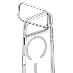 Ốp Lưng MIPOW IRONBULL Tempered Glass StandX Transparent Cho iPhone 18 Pro/ 18 Pro Max/ 17 Pro/ 17 Pro Max Trong Suốt