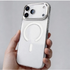 Ốp Lưng MIPOW IRONBULL Tempered Glass StandX Transparent Cho iPhone 18 Pro/ 18 Pro Max/ 17 Pro/ 17 Pro Max Trong Suốt