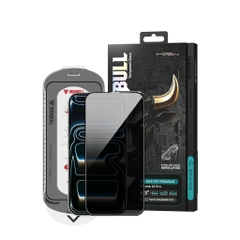 Kính Cường Lực MIPOW IRONBULL HD Anti-Spy Silk Premium Cho iPhone 18 Pro/ 18 Pro Max/ 17 Pro/ 17 Pro Max