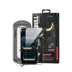 Kính Cường Lực MIPOW IRONBULL HD Silk Premium Cho iPhone 18 Pro/ 18 Pro Max/ 17 Pro/ 17 Pro Max