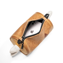 Túi Đeo Chéo TOMTOC MHRS-T14 Monster Hunter Steak Brown  Gọn Nhẹ Linh Hoạt Thiết Kế Hình Trụ Cho Nhiều Không Gian Chứa