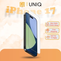 Kính Cường Lực Cho iPhone 17/ 17 Air/ 17 Pro/ 17 Pro Max UNIQ OPTIX COVEX CLEAR Viền Trong Bảo Vệ Hoàn Hảo Cảm Ứng Mượt