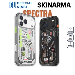 Ốp Lưng iPhone 17 Pro/ 17 Pro Max SKINARMA SPECTRA Mag-Charge In Họa Tiết IML Cao Cấp