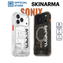 Ốp Lưng iPhone 17 Pro/ 17 Pro Max SKINARMA SONIX Mag-Charge In Họa Tiết Cảm Hứng Từ Công Nghệ Sành Điệu Thời Trang