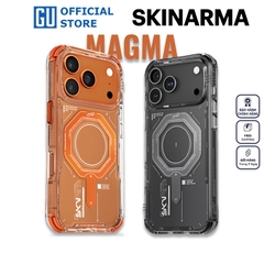 Ốp Lưng iPhone 17 Pro/ 17 Pro Max SKINARMA MAGMA Mag-Charge Vỏ Bóng Bẩy Nút Bằng Nhôm Bảo Vệ Toàn Diện