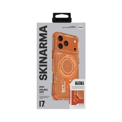 Ốp Lưng iPhone 17 Pro/ 17 Pro Max SKINARMA MAGMA Mag-Charge Vỏ Bóng Bẩy Nút Bằng Nhôm Bảo Vệ Toàn Diện