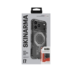Ốp Lưng iPhone 17 Pro/ 17 Pro Max SKINARMA MAGMA Mag-Charge Vỏ Bóng Bẩy Nút Bằng Nhôm Bảo Vệ Toàn Diện