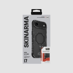 Ốp Lưng iPhone 17/17 Air/ 17 Pro/ 17 Pro Max SKINARMA SAIDO Mag-Charge Kèm Nút Bấm Thay Thế, Nút Góc Móc Dây Đeo