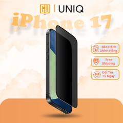Kính Cường Lực Chống Nhìn Trộm iPhone 17 Series UNIQ Optix Covex PRIVACY Độ Dày 0.33mm Bảo Vệ Sự Riêng Tư Mà Vẫn Rõ Nét