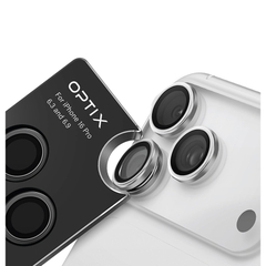 Kính Bảo Vệ Camera iPhone 17 Pro/ 17 Pro Max UNIQ OPTIX PRIME Được Chế Tác Từ Sapphire Viền Thép Không Gỉ