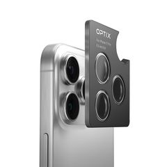Kính Bảo Vệ Lens Camera iPhone 17/ 17 Air UNIQ OPTIX ALUGUARD Khung Hợp Kim Nhôm Kính Cường Lực 9H