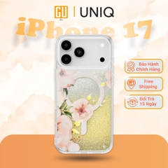 Ốp Lưng UNIQ COEHL FLEURETTE Cho iPhone 17 Pro Max Hiệu Ứng Cát Chảy Tuyệt Đẹp Khi Xoay Điện Thoại