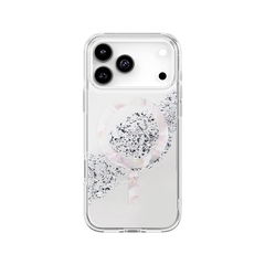 Ốp Lưng UNIQ COEHL CRYSTELLE Cho iPhone 17 Pro Max Lấp Lánh Pha Lê Và Ánh Sáng Ngọc Trai Vỏ Sò Hỗ Trợ Sạc Không Dây
