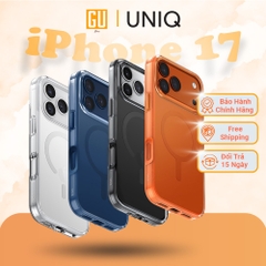 Ốp lưng iPhone 17 Pro/ 17 Pro Max UNIQ CLARIO Chế Tác Từ Nhựa Tái Chế Bền Bỉ Cam Kết Bảo Vệ Môi Trường