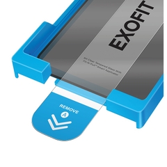 Bộ Dán Kính Cường Lực UNIQ EXOFit™ VIVID/ PRIVACY Cho iPhone 17 Pro Max Loại Trong Suốt/ Loại Chống Nhìn Trộm Kèm Khung Dán Chính Xác