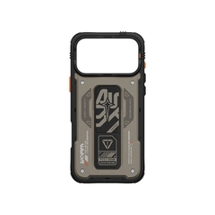 Ốp Lưng Cho iPhone 17 Pro Max SKINARMA AEGIS Trang Bị Lớp Giả Da Thuần Chay Chân Đế Tích Hợp Mag-Charge Sạc Không Dây