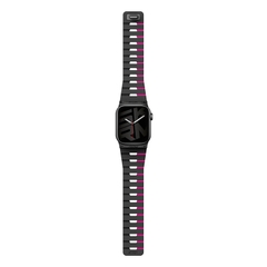 Dây Đồng Hồ Apple Watch SKINARMA GEMINI Size 42 | 41 | 40mm Phối 2 Tông Màu Nổi Bật Khóa Nam Châm Liền Mạch