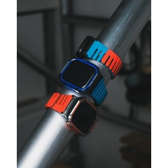 Dây Đồng Hồ Apple Watch SKINARMA GEMINI Size 42 | 41 | 40mm Phối 2 Tông Màu Nổi Bật Khóa Nam Châm Liền Mạch