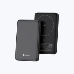 Pin Sạc Dự Phòng Không Dây Mazer MagAir21 Chuẩn Qi2 15W PD3.0 20W Dung Lượng 10000mAh Siêu Mỏng 14.2mm