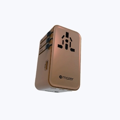 Củ Sạc Du Lịch MAZER Infinite Travel PD160W GaN3 Pro 03xUSB-C 01xUSB-A Sử Dụng Được Trên 224 Quốc Gia