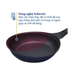 KFP-20CI Chảo không dính Korea King cạn đường kính 20cm, đáy màu xanh - Hàng chính hãng