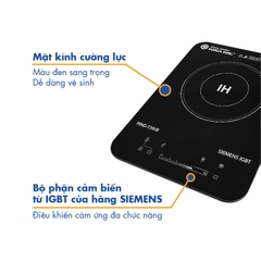 PIND-T39/B Bếp điện từ đơn Korea King ( 220 V/ 50 Hz, 2000 W ) - Hàng chính hãng