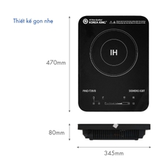 PIND-T39/B Bếp điện từ đơn Korea King ( 220 V/ 50 Hz, 2000 W ) - Hàng chính hãng