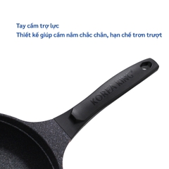 KFP-24CI Chảo không dính Korea King cạn, đường kính 24cm, đáy màu hồng - Hàng chính hãng