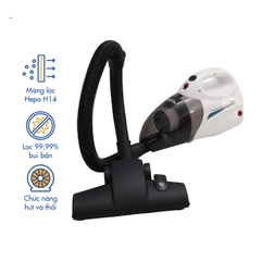 PDG-666 Máy hút bụi cầm tay Korea King (220V/50Hz, 1000W)-Màu Nâu trắng