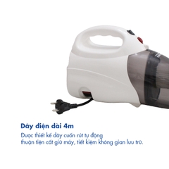PDG-666 Máy hút bụi cầm tay Korea King (220V/50Hz, 1000W)-Màu Nâu trắng
