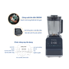 PEB-1800 Máy xay sinh tố Korea King  (220-240 V/50-60 Hz, dung tích 1.5L) - Hàng chính hãng
