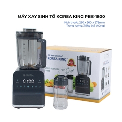 PEB-1800 Máy xay sinh tố Korea King  (220-240 V/50-60 Hz, dung tích 1.5L) - Hàng chính hãng