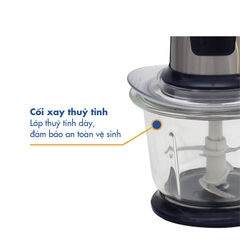 PMC-10B/R/G Máy xay thịt Korea King (điện áp 220v/50Hz, công suất 400W, dung tích 1.0L, màu đỏ)-Hàng chính hãng