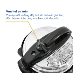 Nồi áp suất Korea King PEPC - 60STSN (220V/50HZ, công suất 1,000W, dung tích 6,0L)