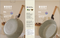 KW-26WI Chảo chống dính Woody Korea King ( chảo sâu, size 26cm, black) - Hàng chính hãng