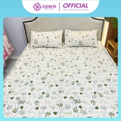 Bộ ga gối đũi xơ đậu 3 MÓN