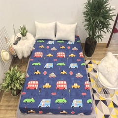 Ga chống thấm cotton mềm ,chống thấm tốt đủ kích thước, nhiều mẫu giao màu ngẫu nhiên