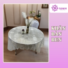 KHĂN TRẢI BÀN REN